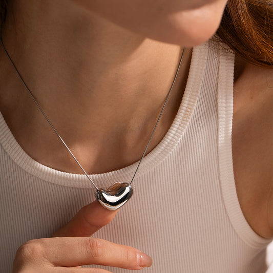 Stainless steel 18k gold-plated necklace