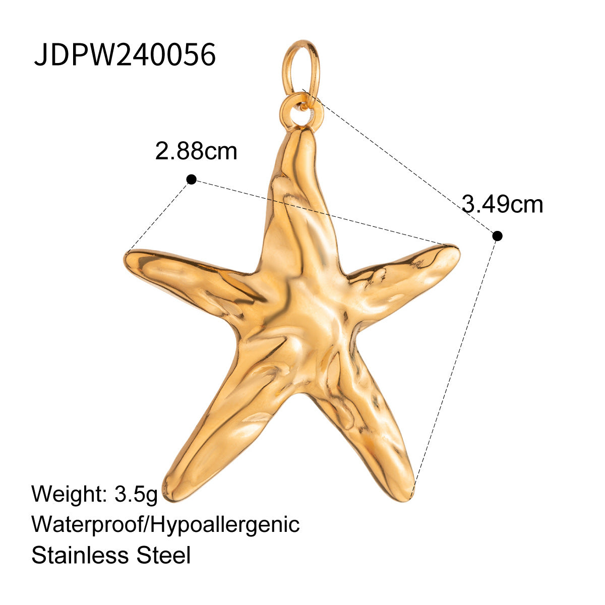 Stainless Steel Ocean Series Jewelry Accessories DIY Pendant
