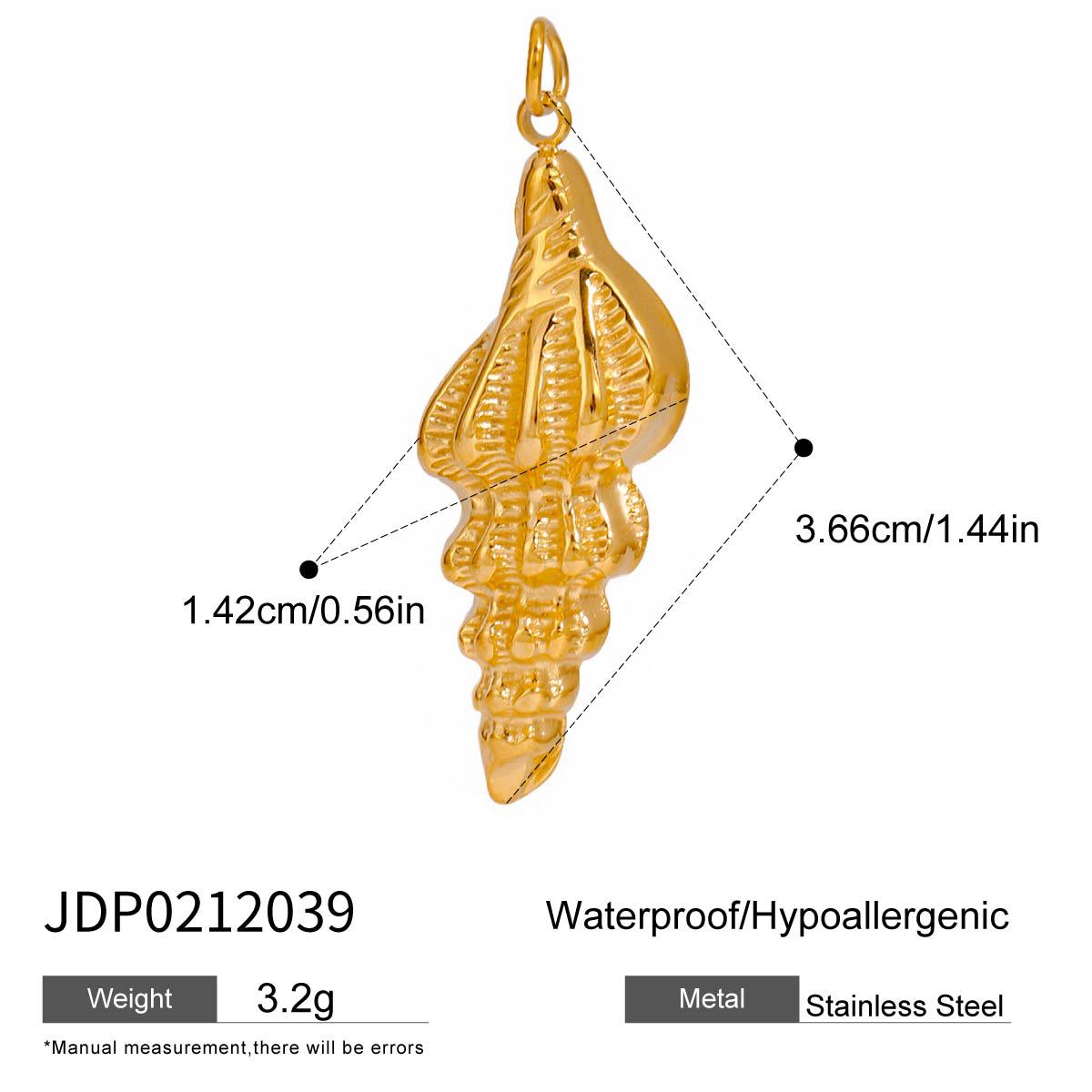 Stainless Steel Jewelry Accessories DIY Pendant