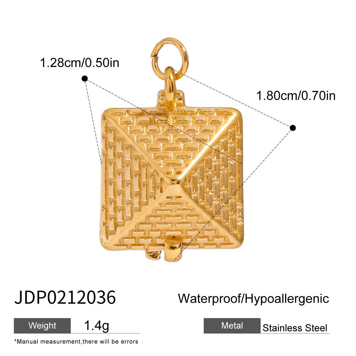 Stainless Steel Jewelry Accessories DIY Pendant