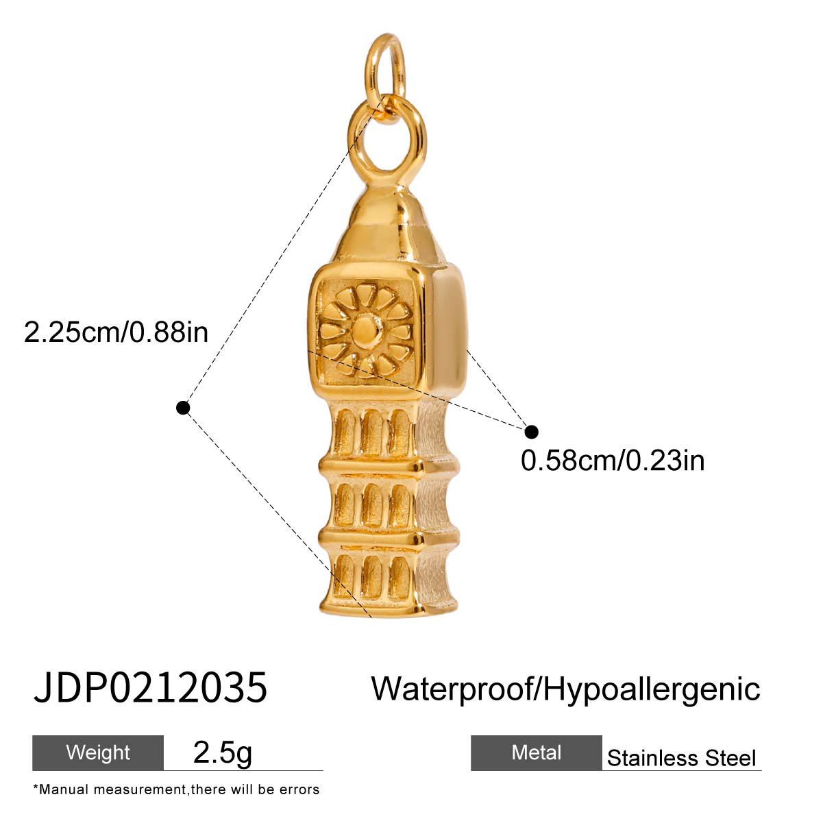 Stainless Steel Jewelry Accessories DIY Pendant