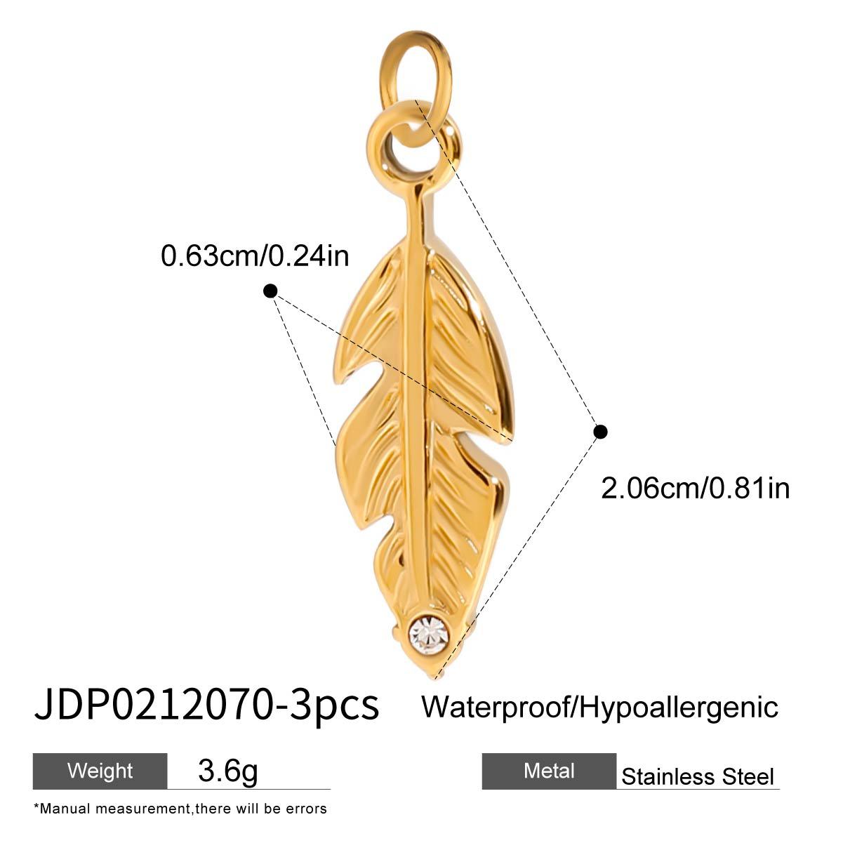 Stainless Steel Jewelry Accessories DIY Pendant