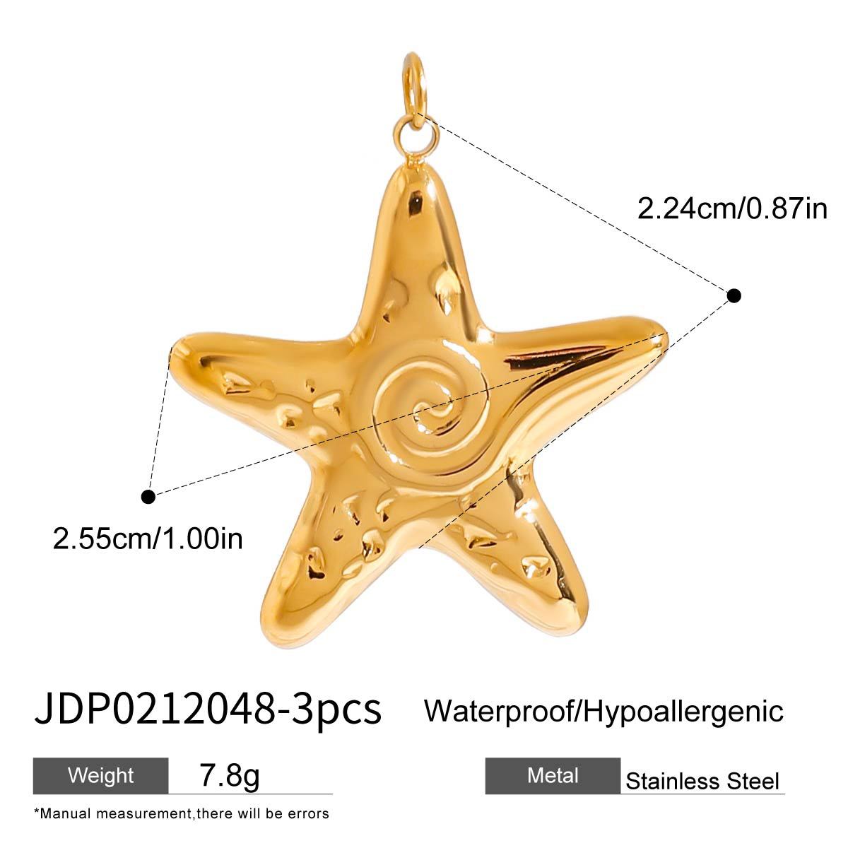 Stainless Steel Jewelry Accessories DIY Pendant