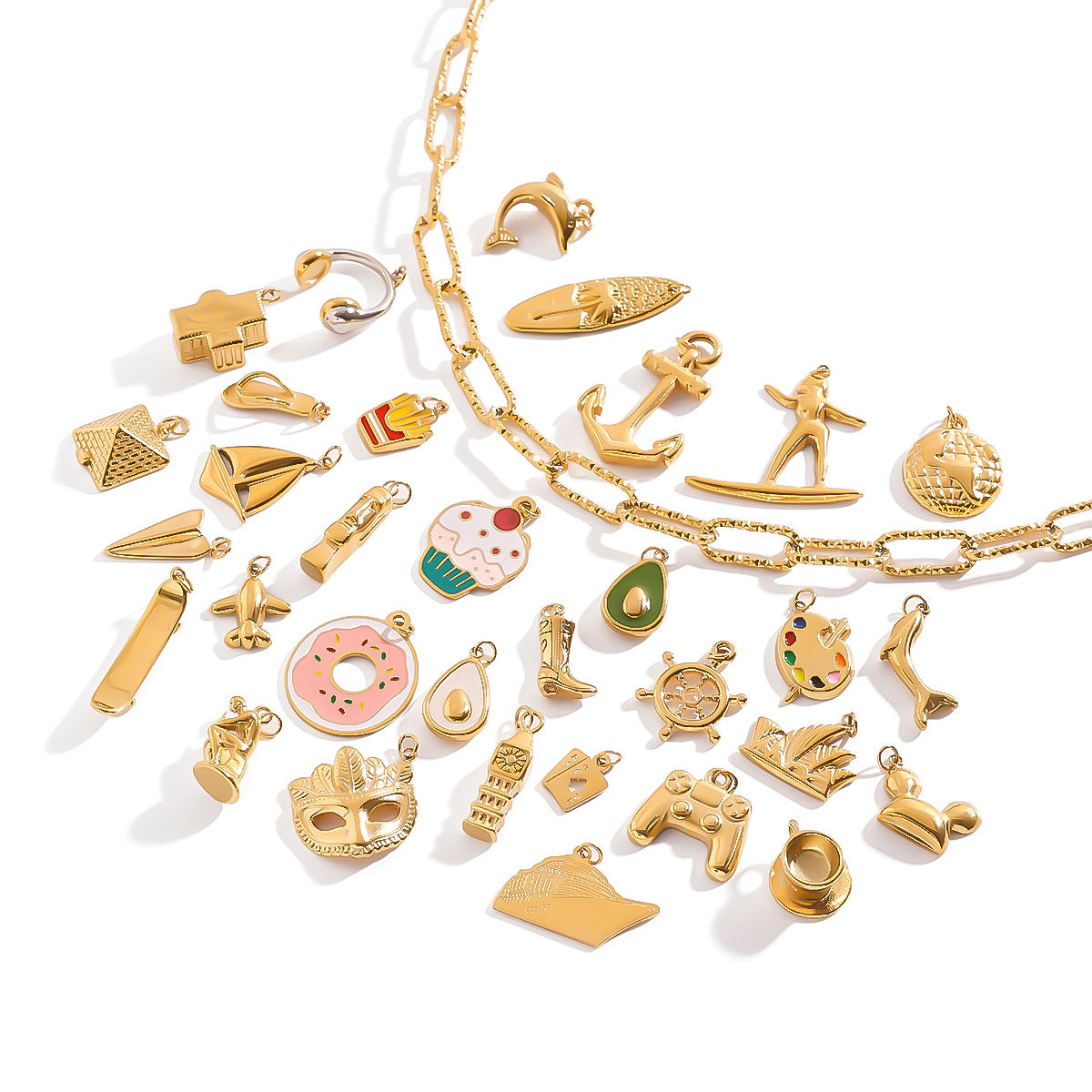 Stainless Steel  Jewelry Accessories DIY Pendant