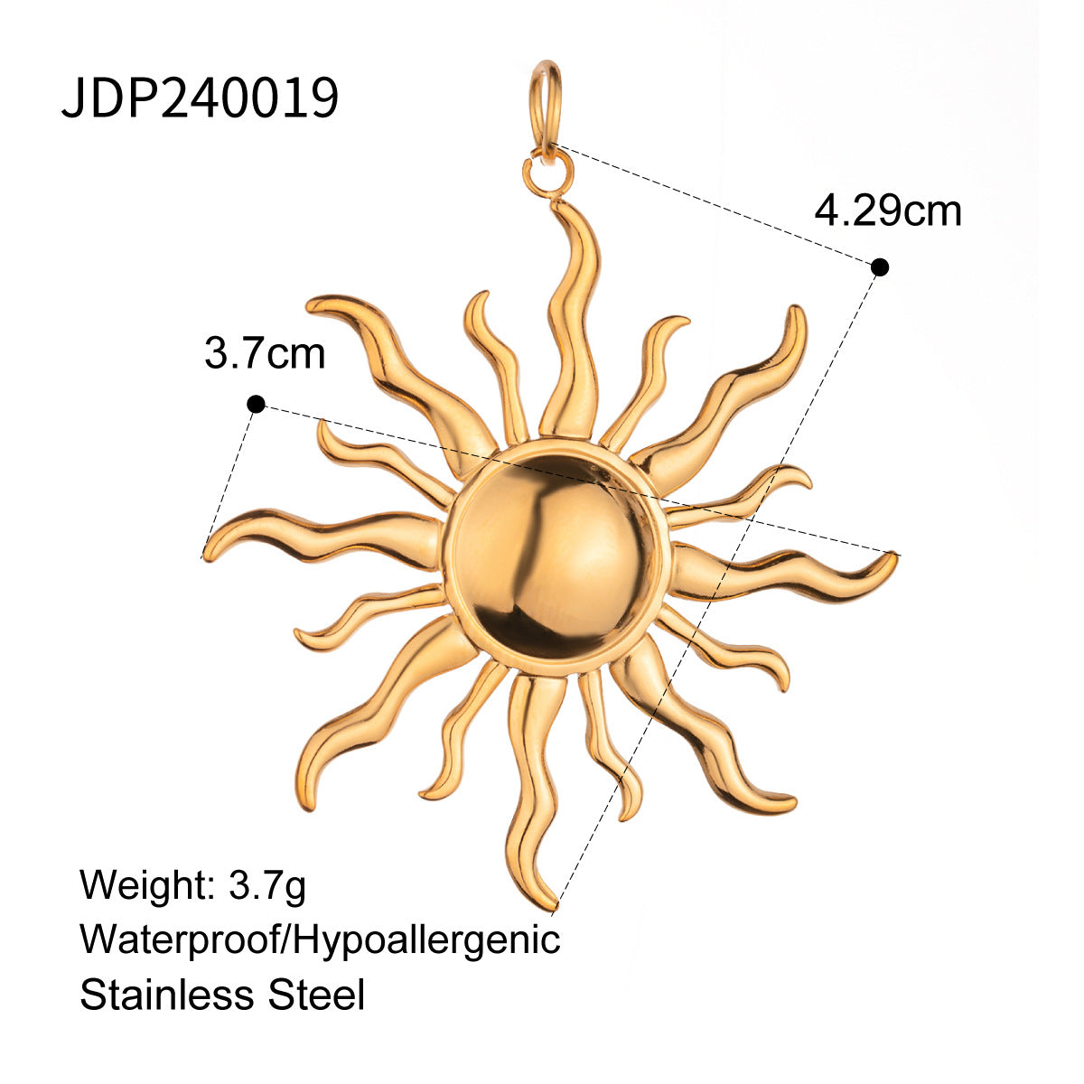 Stainless Steel Ocean Series Jewelry Accessories DIY Pendant