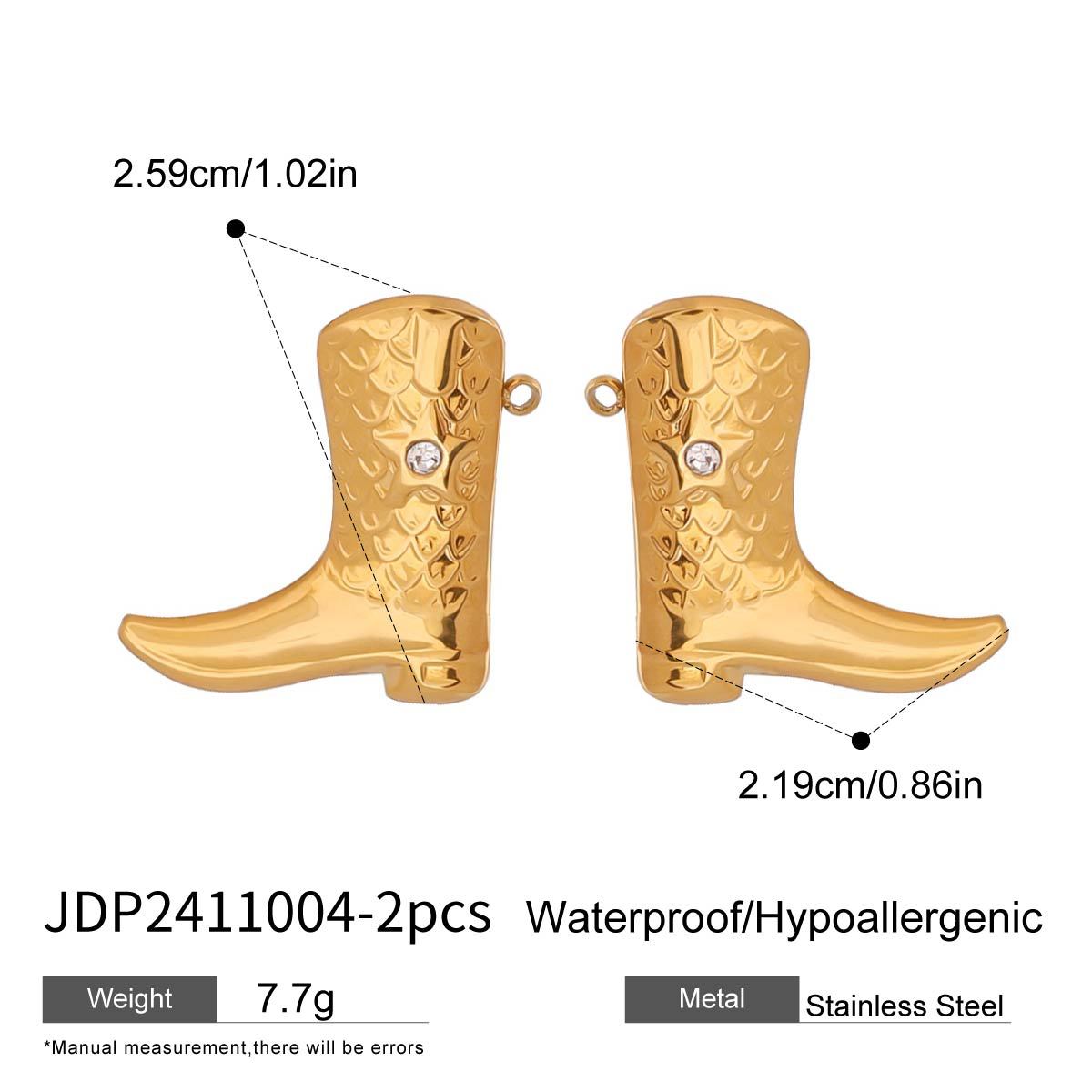 Stainless Steel Jewelry Accessories DIY Pendant