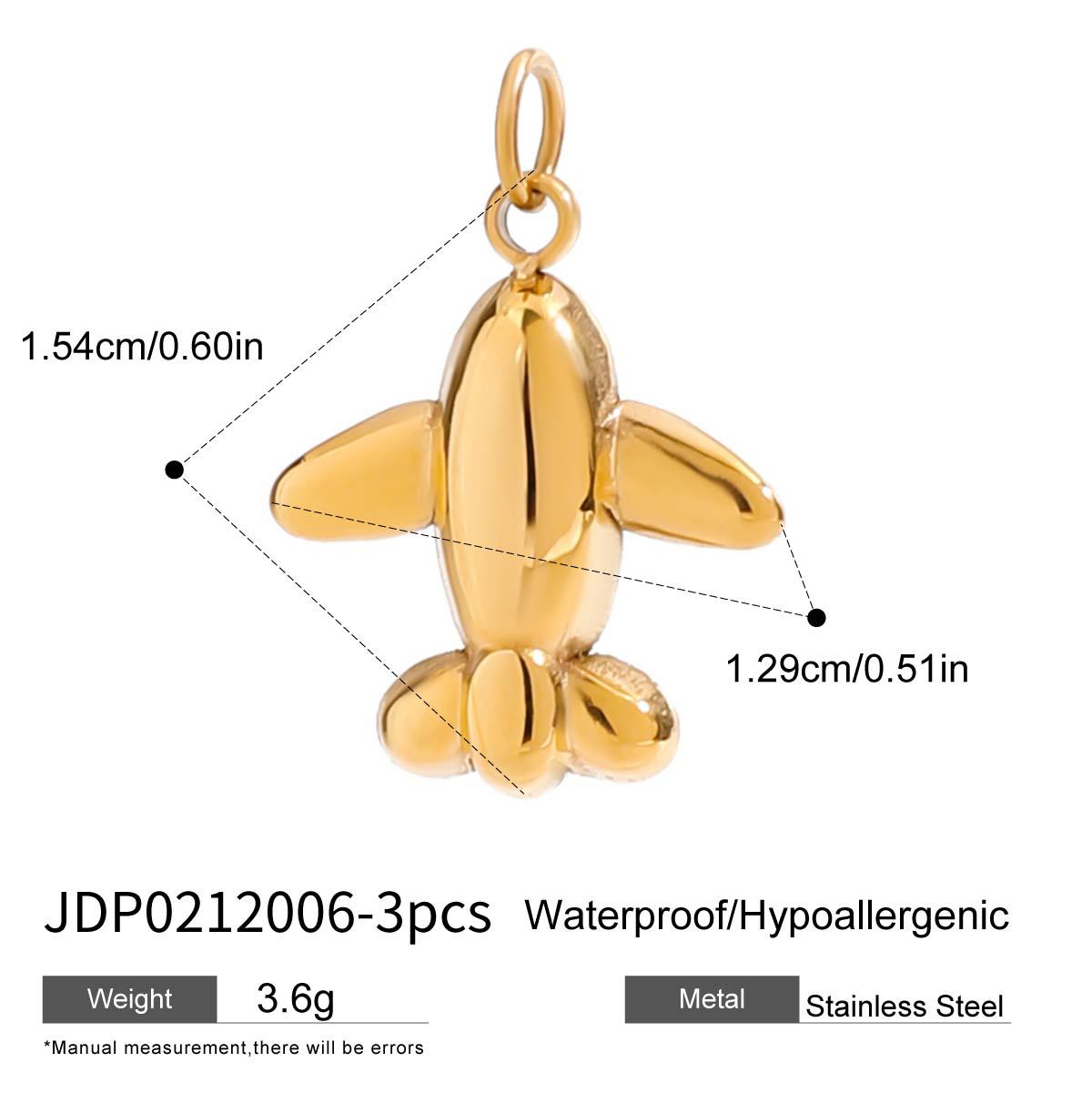 Stainless Steel  Jewelry Accessories DIY Pendant