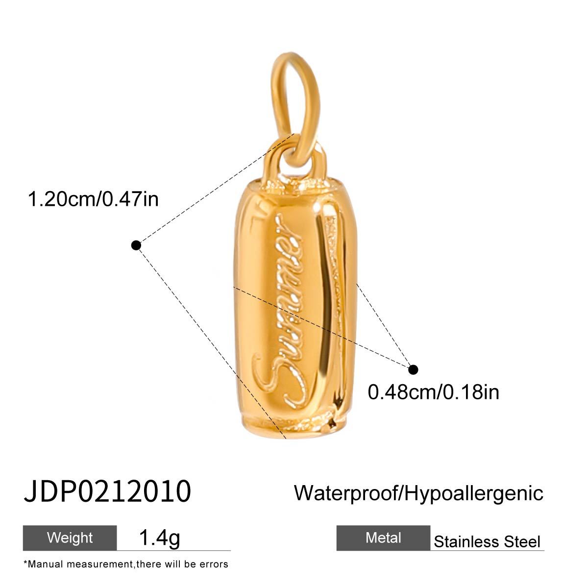 Stainless Steel  Jewelry Accessories DIY Pendant