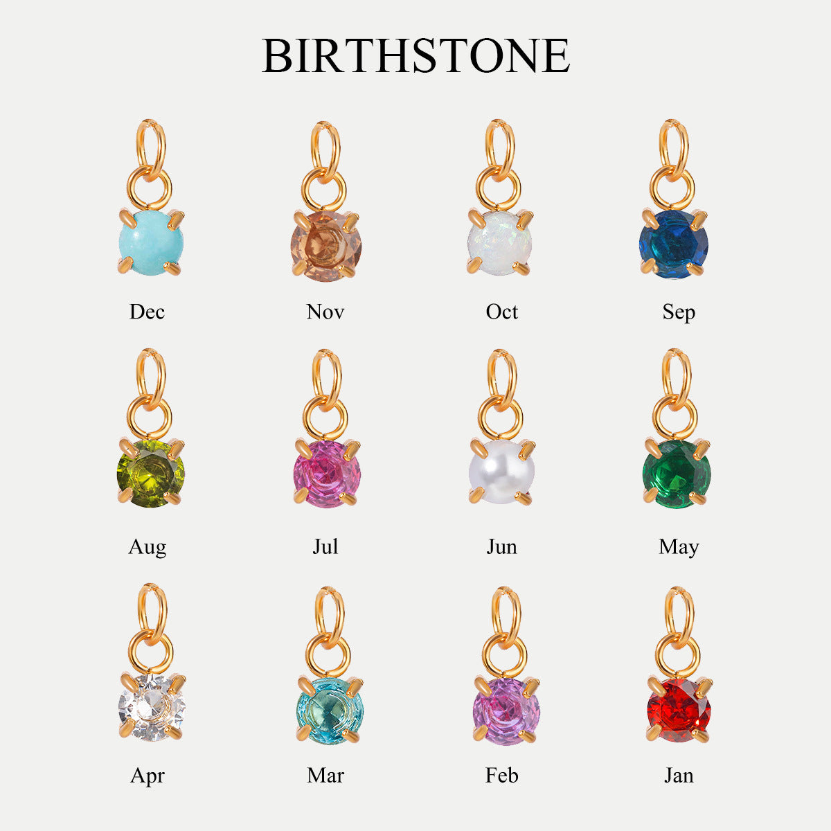 Birthstone DIY Pendant